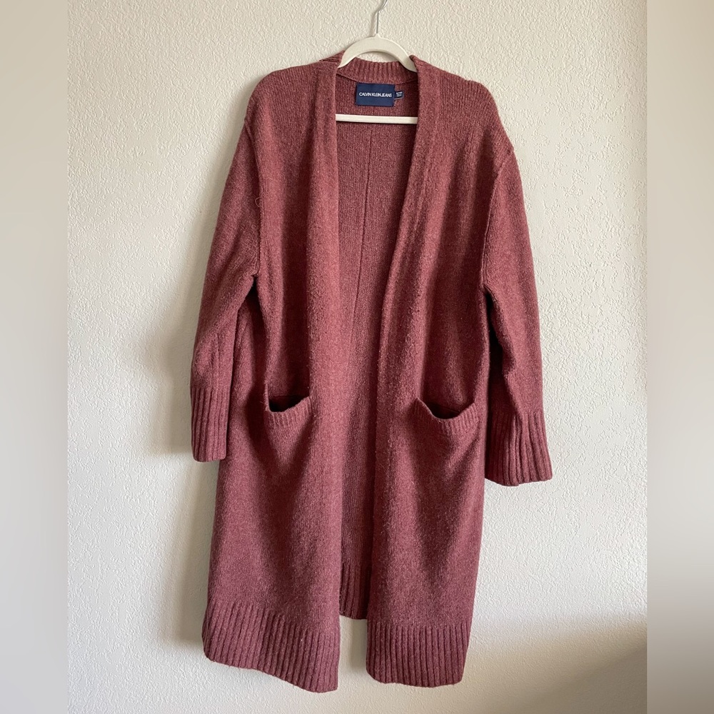 Calvin Klein Cozy Open Cardigan